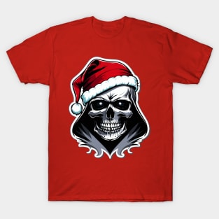 Christmas skull T-Shirt